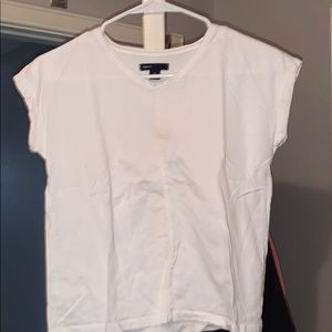 gap, white tee shirt, children xl (12)